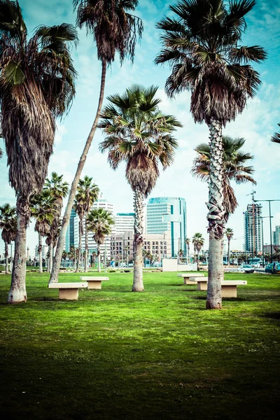 Blick auf tel aviv, israel. — Stockfoto