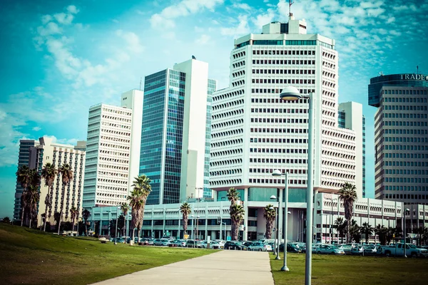 Vista de Tel Aviv, Israel . — Fotografia de Stock