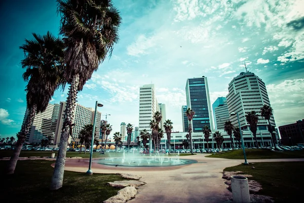 Görünüm tel Aviv, İsrail.