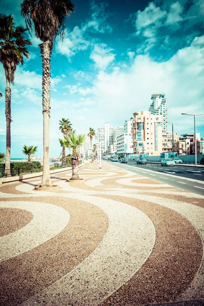 Vista de Tel Aviv, Israel . — Fotografia de Stock