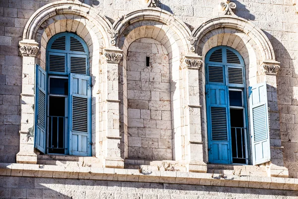 Traditionelle architektur in jerusalem, israel. — Stockfoto