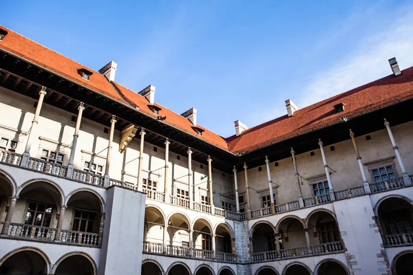 Polen, wawel katedralen, del av Wawelslottet i Kraków — Stockfoto