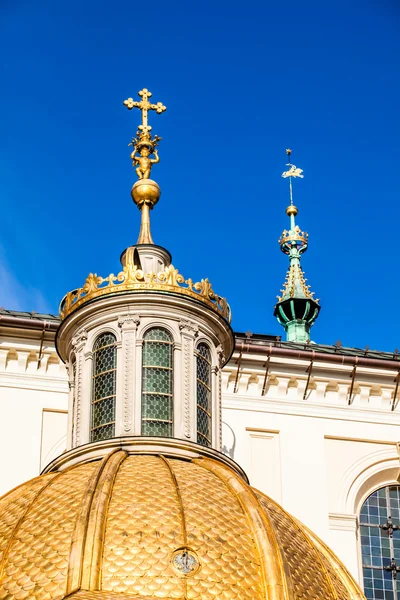 Catedral de Wawel - famoso monumento polaco en la colina de Wawel en Cracovia — Foto de Stock