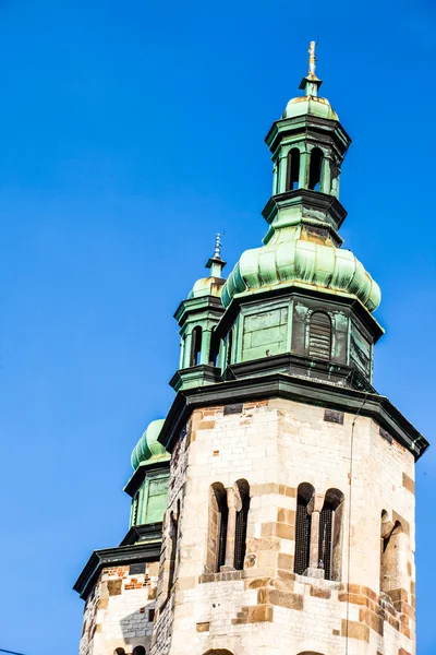 Kościół św Andrzeja w Krakowie — Zdjęcie stockowe