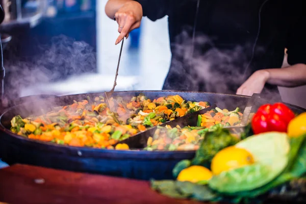 Traditional christmas restaurant in Poland. — Stock Photo, Image