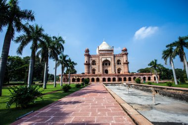 delhi, Hindistan mermer mezarına Bahçe mezar safdarjung'in mezarı olduğunu