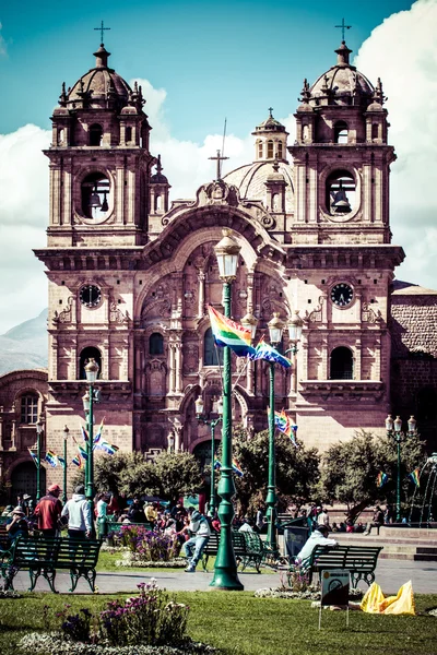 Genel bakış: cuzco, peru — Stok fotoğraf