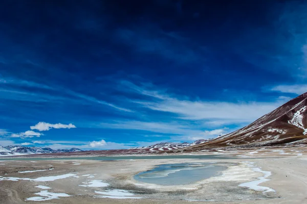 Un désert sur l'altiplano des andes en Bolivie — Photo