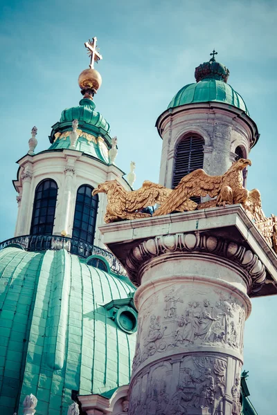 Kostel St. charles (karlskirche), Vídeň — Stock fotografie