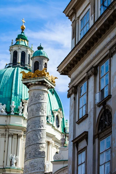 Kościół św (karlskirche), Wiedeń — Zdjęcie stockowe
