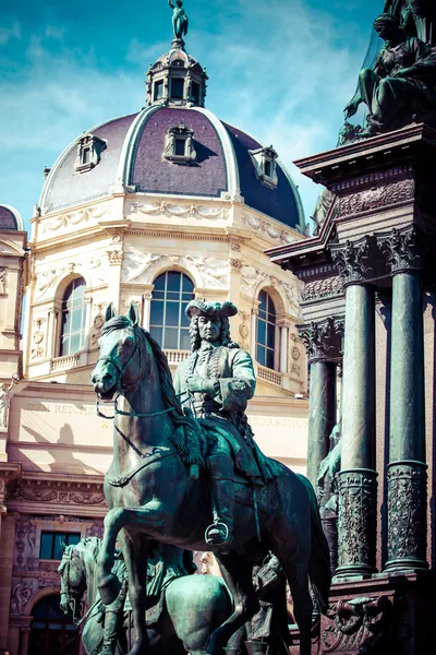 Исторический художественный музей, Квартал музеев Вена, Австрия — стоковое фото