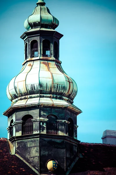 Historisch monument op het Koninklijk Paleis in Wenen — Stockfoto