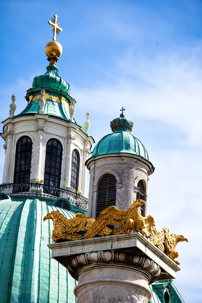 St. Charles's Church (Karlskirche), Vienna — Stock Photo, Image