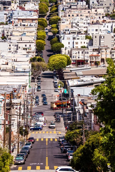 Typical San Francisco Neighborhood, California — Stock Photo, Image