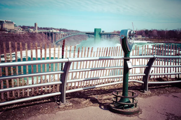 Niagarské vodopády v zimě. — Stock fotografie