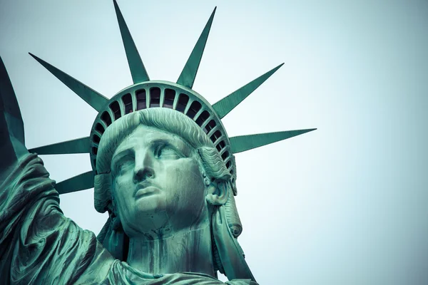 The Statue of Liberty at New York City Stock Photo