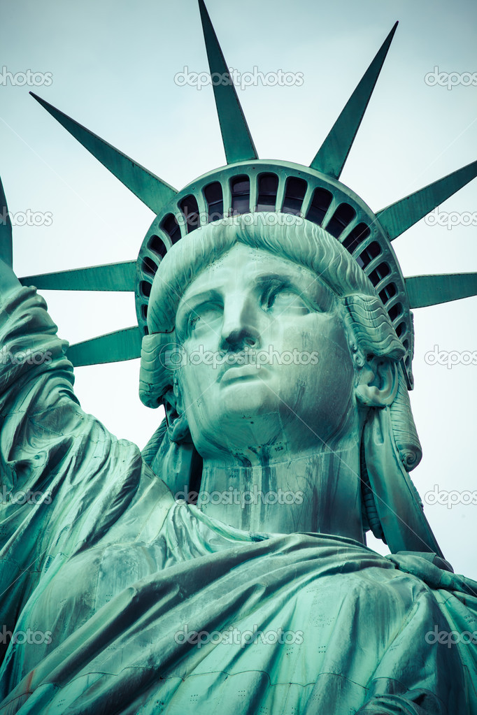 The Statue of Liberty at New York City 