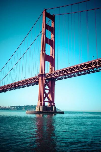 Gouden poort brug in San Francisco, Californië, Verenigde Staten — Stockfoto