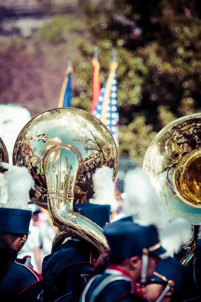 Brass band parade — Stock Photo, Image