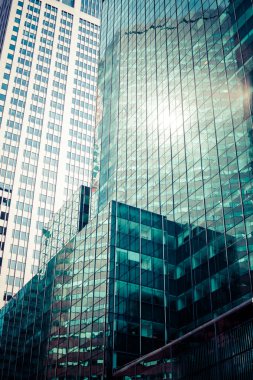 new york sokaklarında mimari görünümünü