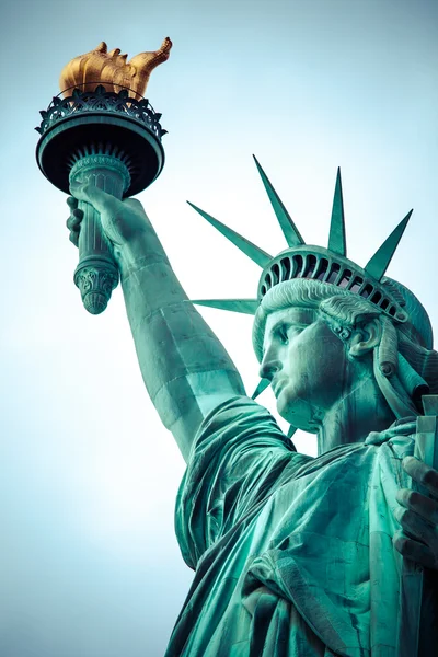 A Szabadság-szobor New Yorkban — Stock Fotó
