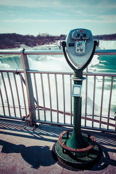 Niagara vízesés télen. — Stock Fotó