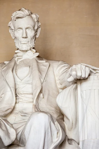 Памятник Аврааму Линкольну в Вашингтоне — стоковое фото
