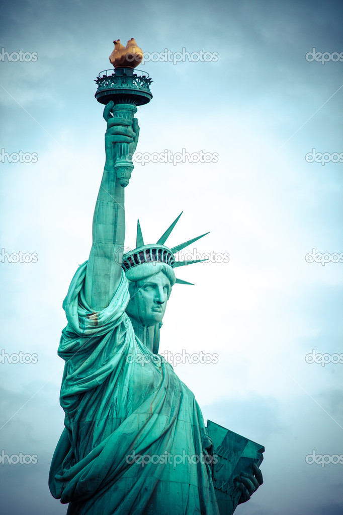 The Statue of Liberty at New York City 