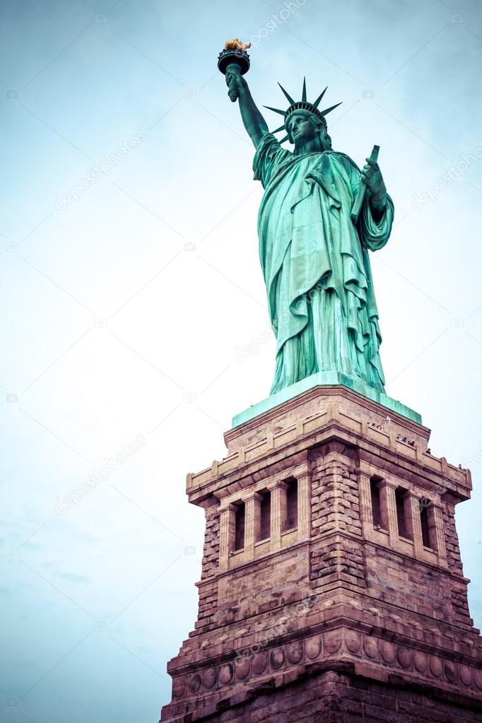 The Statue of Liberty at New York City 