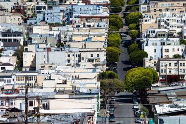 San Francisco street view clipart