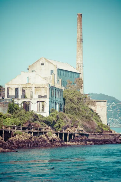 Ilha Alcatraz em São Francisco, EUA — Fotografia de Stock