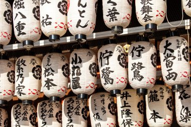 Japon kağıt fenerler 