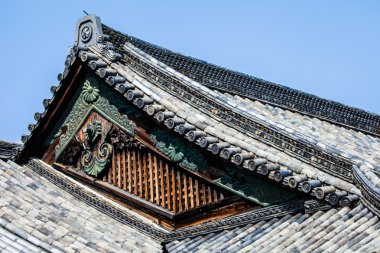 Japon bir çatı detayı 