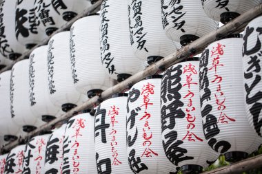 Japon kağıt fenerler 