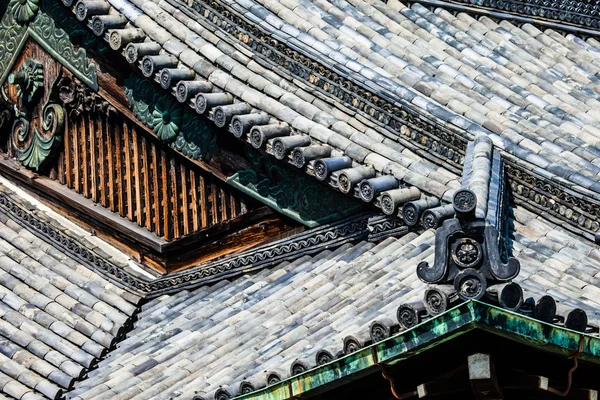 Japon bir çatı detayı — Stok fotoğraf