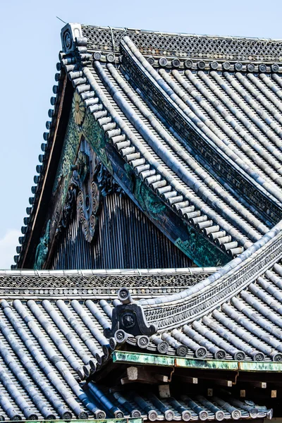 Detail eines japanischen Daches — Stockfoto