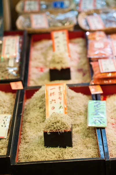 Tradiční trh v Japonsku. — Stock fotografie