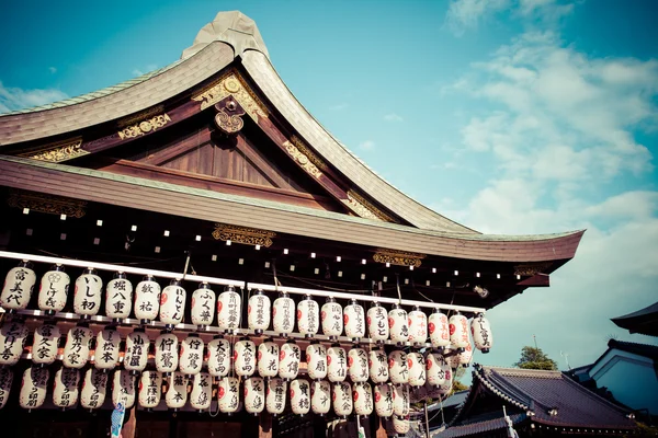 Yasaka jinja v Kjótu, Japonsko — Stock fotografie