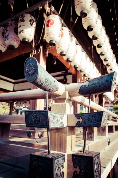 Yasaka jinja v Kjótu, Japonsko — Stock fotografie