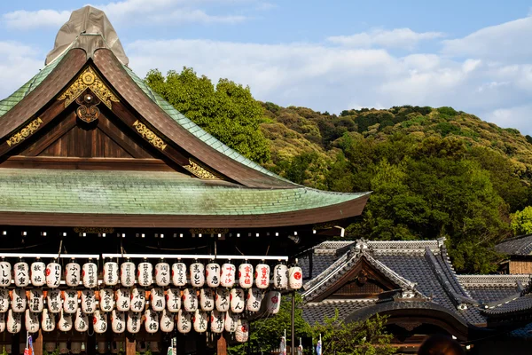 Yasaka Jinja em Kyoto, Japão — Fotografia de Stock