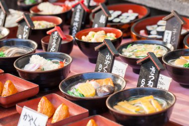 geleneksel çarşı içinde Japonya. 