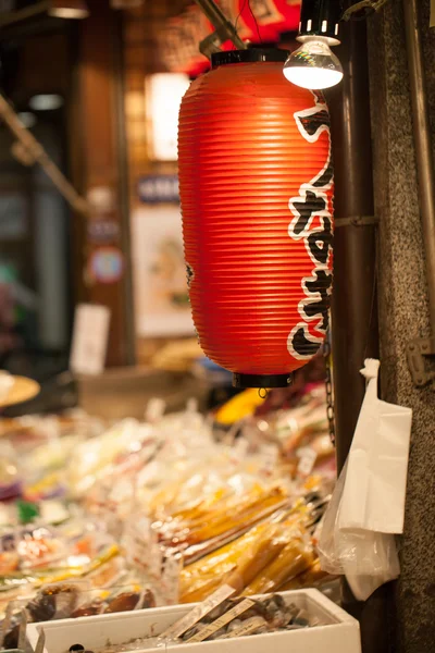 Tradiční trh v Japonsku. — Stock fotografie