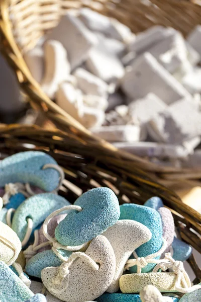 Pumice stone suvenirs from Kos island, Greece — Stock Photo, Image