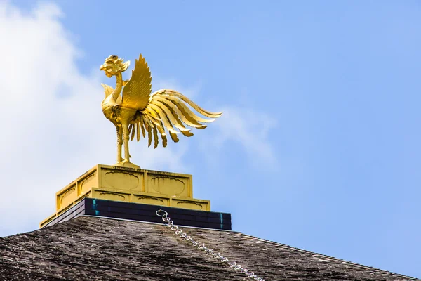 Famoso Pabellón de Oro en Kyoto (Japón ) — Foto de Stock