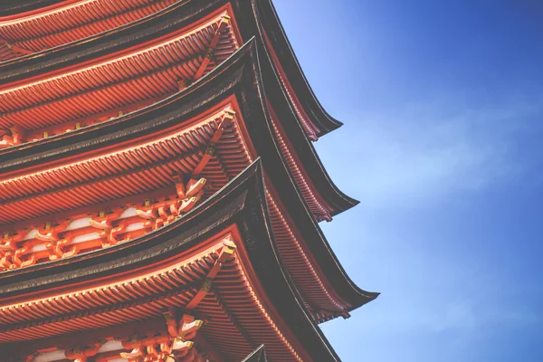 Fem våningar pagoda i miyajima, japan — Stockfoto
