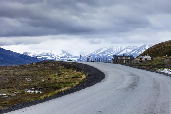 Schöne Aussicht auf Spitzbergen (Spitzbergen), Norwegen — Stockfoto