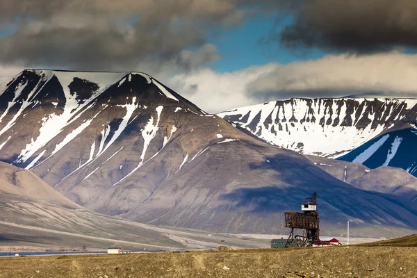 Hermosa vista panorámica de Spitsbergen (isla de Svalbard), Noruega — Foto de Stock