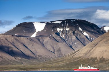 güzel doğal görünümü spitsbergen (svalbard Adası), Norveç