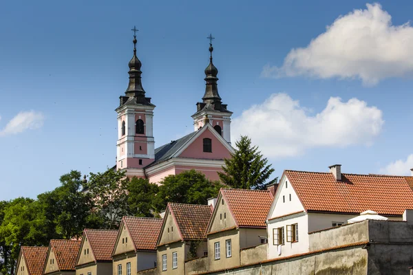 Kerk en kapellen in camaldolese klooster in wigry, Polen — Stockfoto