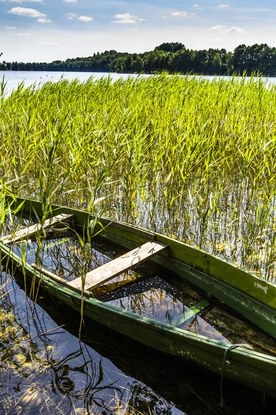 Lago Hancza. El lago más profundo de Europa central y oriental. Polonia — Foto de Stock